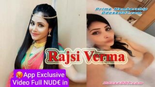 Rajsi Verma Famous Actress & Model Latest Private Paid App Exclusive Full NUDE in Bathtub Showing B00bs & Pssy Closeup 2023 uncut mms