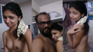 Indian young desi slim Tamil girl nude boobs Pressing And Sex Video XXX Viral mms