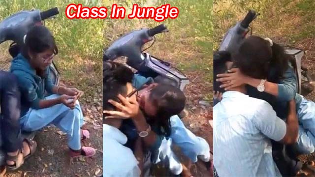 College Girl Enjoying with Best Friend Outdoor Sex Video Viral MMS