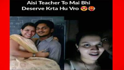 Extremely beautiful milf teacher aunty fucking with teen student viral sex mms