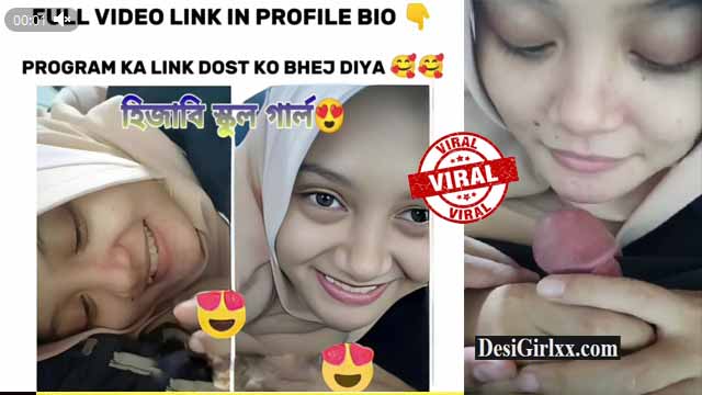 Kamababa Latest Viral MMS Muslim Hijabi School Girl Sucking Boyfriend Dick