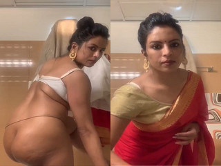 Latest Viral MMS Desi Bengali Bhabhi Shows Her Nude Big Ass Selfie