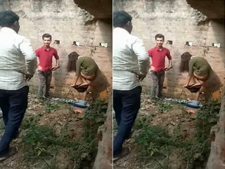 Desi new video Father caught daughter and her boyfriend fucking outdoor