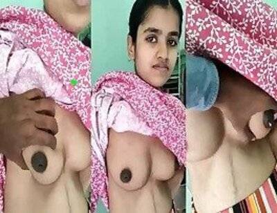 new desi mms cute hot pregnant girl boobs pressing mobile recording mms