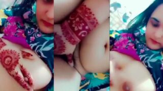 Pakistani sex video Chubby Cute Muslim Girl Show Her Nude Boobs And virgin Pussy