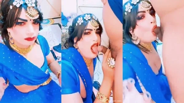 Fsiblog org desi mms sexy shemale wife giving Gay husband best blowjob ever