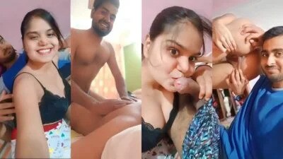 New Desi Viral Sex MMS Young Horny Teen Girl Fucking With Lover