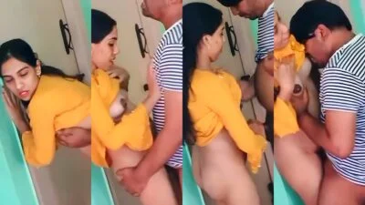 New desi viral sex mms college girl fucking with teacher