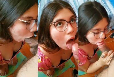 Fsiblog3 new desi sex mms Delhi sexy babe blowjob to her lover