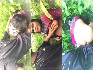 Free desi sex mms sexy muslim wife blowjob and outdoor fucking with cousin brother