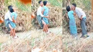 Free Indian BF Videos Young Assamese Girlfriend Outdoor Fucking with Lover