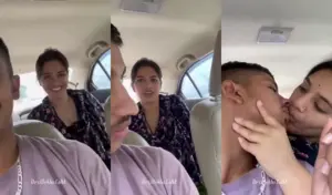 Most Famous Viral MMS Video Sexy Bhabhi fucking with Lover In Car