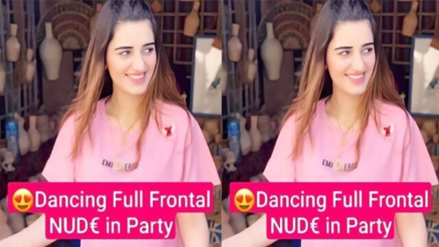 Famous Pakistani Actress & Model Most Exclusive Viral Nude Dance in Private Party
