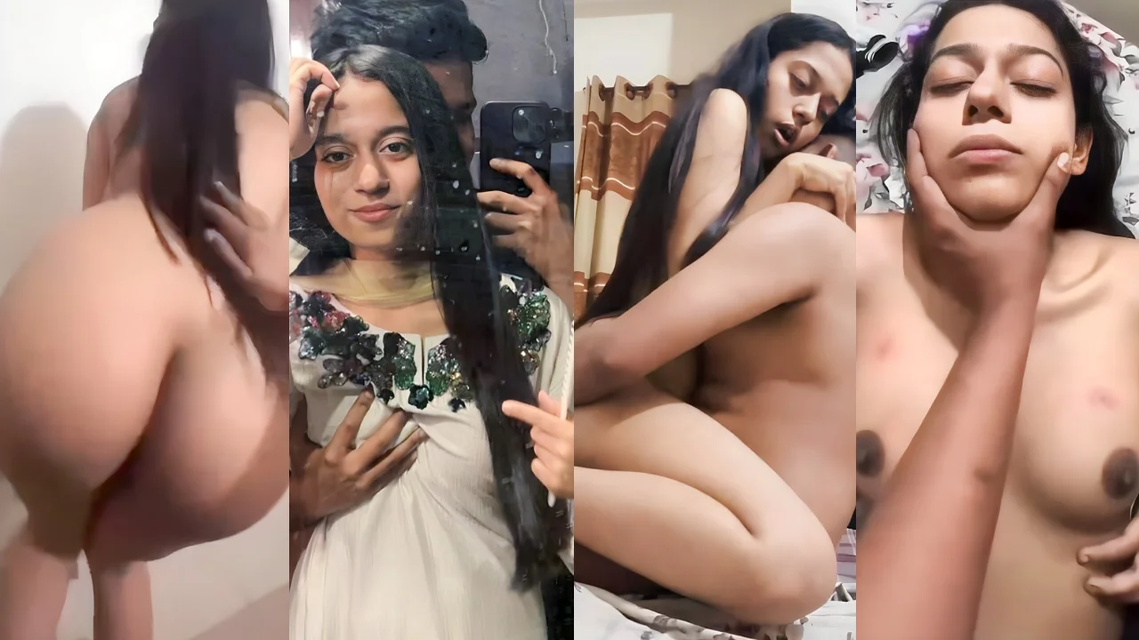 Free Desi Hindi Porn MMS Horny GF Nude Fucking Dancing Slapping Ass with BF