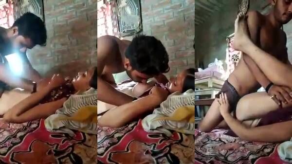 Free Indian MMS Video 19 yo village girl seduced into giving blowjob and then fucked