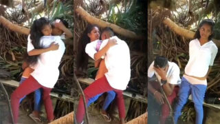 Fsiblog Young Tamil Girl Fucking with Lover Outdoor In Park Hidden Cam Sex MMS Video