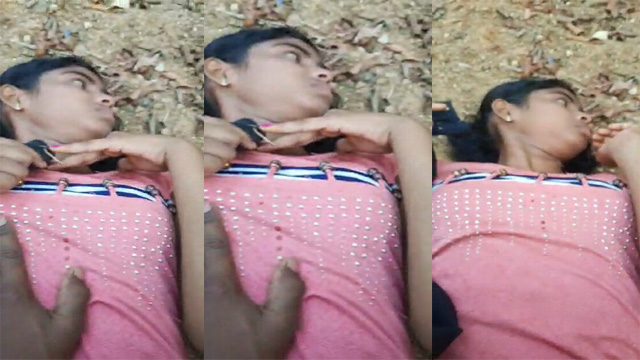New Indian porn mms Hot Mallu School Girl Fucking outdoor sex in Jungle