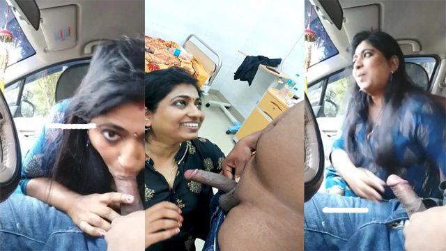 Indian sex MMS Real Hot Doctor Aunty Affair Blowjob and Fucking on Hospital Bed