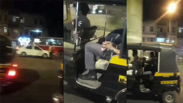 Latest Viral MMS Video Desi Girl Blowjob Boyfriend Dick fuck In Auto Rickshaw