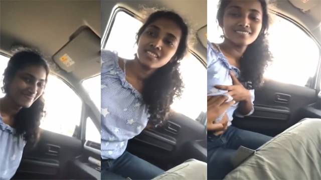 Xxx sex mms Nice Shape Figure Babe Inside Car With BF Video