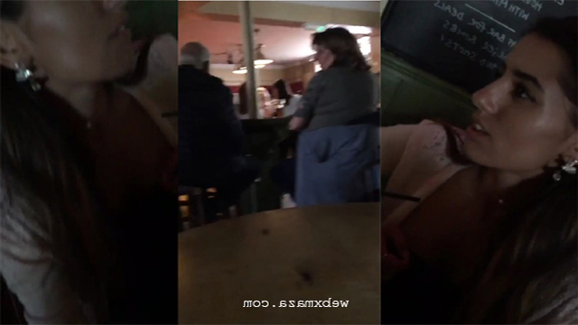 Latest Desi Viral sex mms Indian Girl Nude Public Handjob at Coffee Shop Video