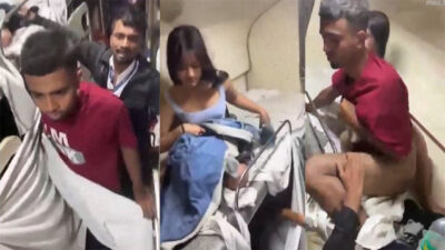 Pornhub हॉट लड़की की ट्रेन कैब में उसकी तंग योनी की चुदाई