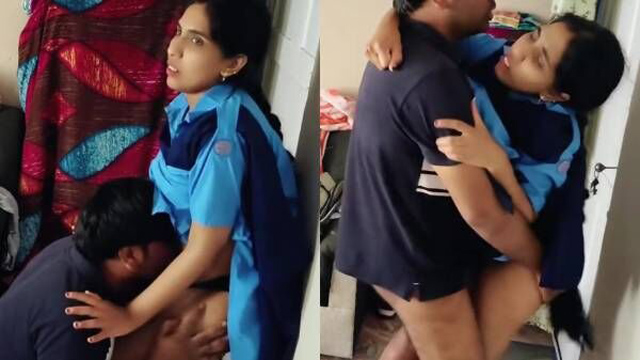 Indian Porn mms Sexy college girl fucked in uniform by bf