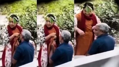 Aunty Fantasy Romance Outdoor Fucking in Park by Old Uncle