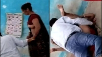 High School teachers fucking in the classroom mms captured by student leaked video