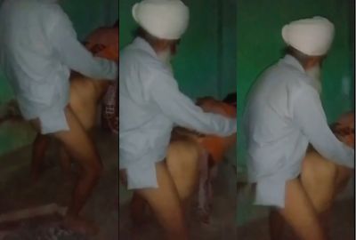 80y Old Sardaarji Doggystyle sex with his Bahu Exclusive Desi Porn Videos