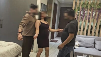 Indian girl Threesome Party with Old College Friend XXX sex videos