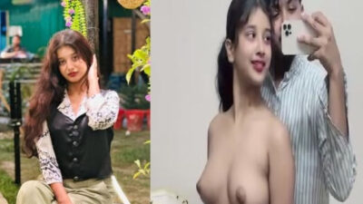 cute Teen Girl Foreplay Topless Sex Viral Mms