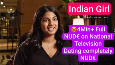 Exclusive Indian Amateur NRI Girl Showing Nude Body on National Television viral mms 2026