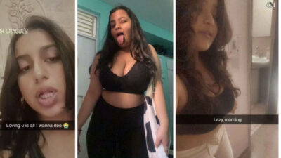 Big boobs wife Teasing Hard Fucking and Moaning with Husband viral mms