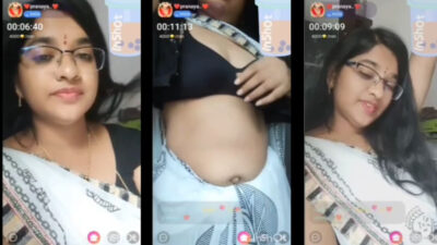 mature girl Pranaya Stripping Saree Fingering Fatty Pussy with Telugu Audio viral mms