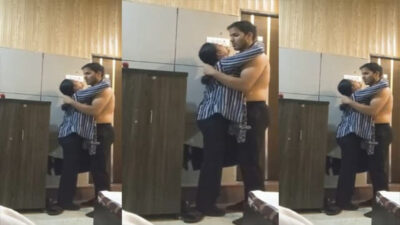 Rich Guy Seduce Her Maid with Blowjob Standing Fuck mms video