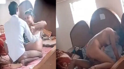 Desi College Couple Fucking in Oyo Hotel Secretly Recorded By Owner porn mms