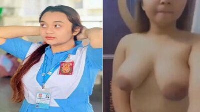 Huge Boobs Tanker Bangladeshi Girl Fingering Pussy in Bathroom