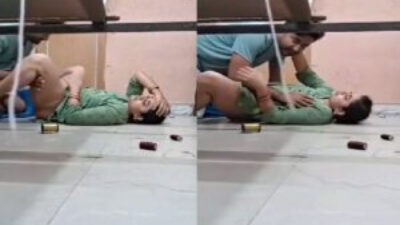 Desi Village Bhabhi Fucked By Young Dewar on Floor viral videos
