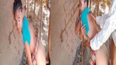 Desi Young village Bhabhi fuck with stranger for money