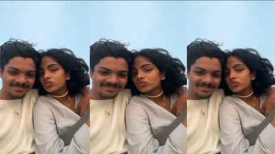 Desi Tamil Young Girl Blowjob & Fucking with Big Dick of BF