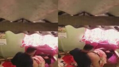 Desi aunty uncle doggy position chudai caught in hidden cam