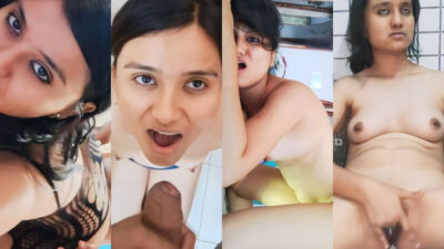 Desi Muslim Wife Nude Fucking with Cousin Brother Homemade sex