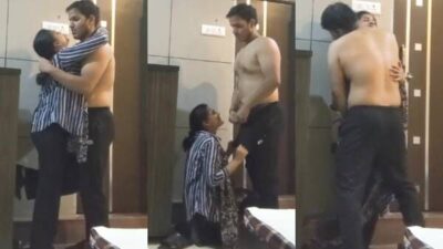 cute girl fucking mouth & pussy in hotel by U.P BF viral mms