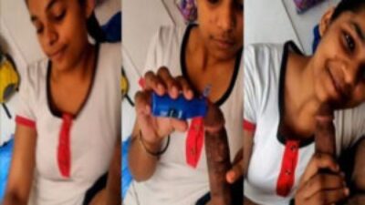 Mallu School girl oiling Massage to Teacher Dick Before Fucking porn mms