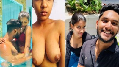 NRI Mallu Wife Nude Fucking Pussy with Big Dick Lover pool sex MMS
