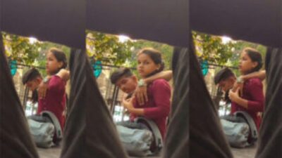 18y School Girl and Boy Fucking in Public Park Outdoor porn videos