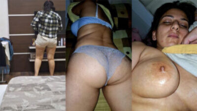 Desi Milf Big Boobs Bhabhi Blowjobs and Hard Doggy Style Fuck