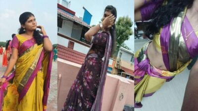 Desi Mallu Girl in Saree Fingering Pussy and Pinching Boobs mms