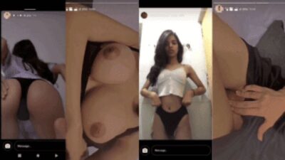 Desi Jawan Ladki ne Apne Boobs Insta par show Kiye Money ke Liye